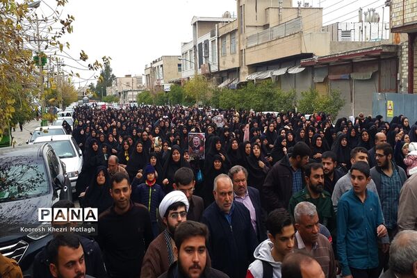 راهپیمایی ضد آمریکایی - صهیونیستی مردم شهرستان کازرون