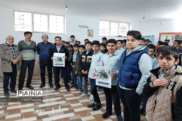 مدارس داراب در سوگ سردار دلها