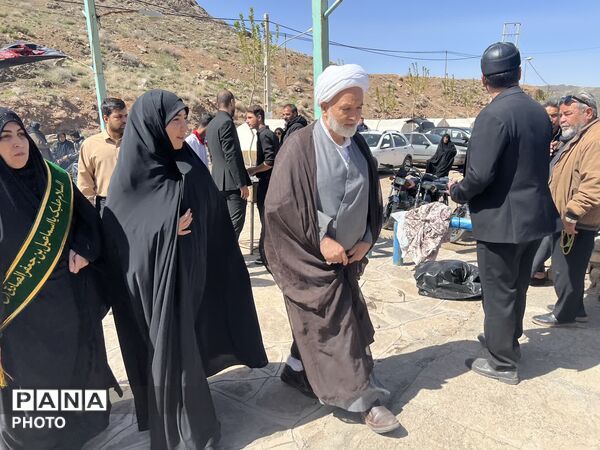 آیین بزرگداشت سالروز شهادت ششمین امام در آستان مقدس امامزاده اسماعیل(ع)