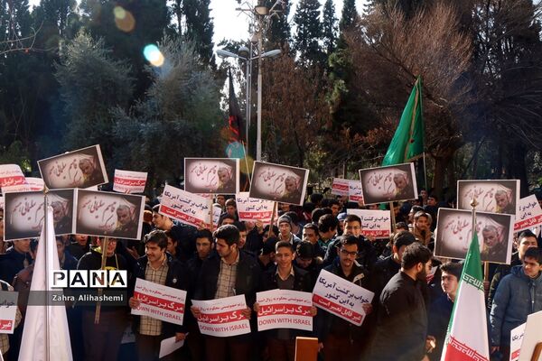 مراسم نامگذاری ساختمان مرکزی مدرسه ماندگار البرز به نام شهید سپهبد قاسم سلیمانی