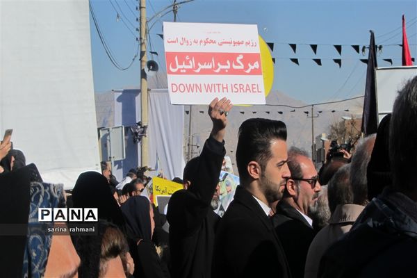 سوگواری مردم کرمانشاه در  پی شهادت سردار سپهبد قاسم سلیمانی