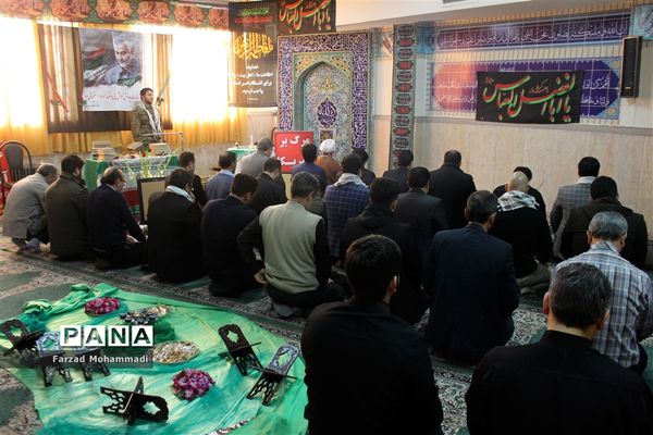 مراسم یادبود شهادت سردار قاسم سلیمانی در چهاردانگه