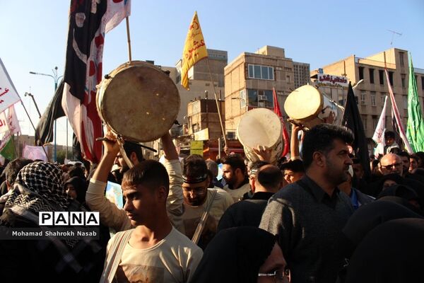 تشییع با شکوه پیکر سردار شهید سلیمانی در اهواز-2