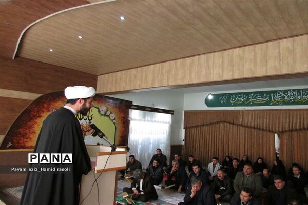 مراسم گرامیداشت یاد و خاطره سردار حاج قاسم سلیمانی در آموزش و پرورش شهرستان شاهین دژ