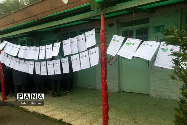 برپایی  کارگاه مهارتی آشنایی با سردار شهید قاسم سلیمانی در دبستان دخترانه اروند ناحیه ۲ اهواز