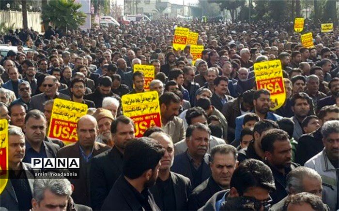 مراسم گرامیداشت سردار سپهبد شهید حاج قاسم سلیمانی در زاهدان برگزار شد