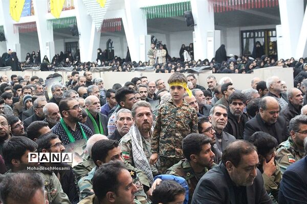 سوگواره سردار شهید حاج قاسم سلیمانی، در حسینیه جماران بیرجند