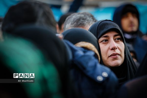 تشییع پیکر شهدای مقاومت در تهران