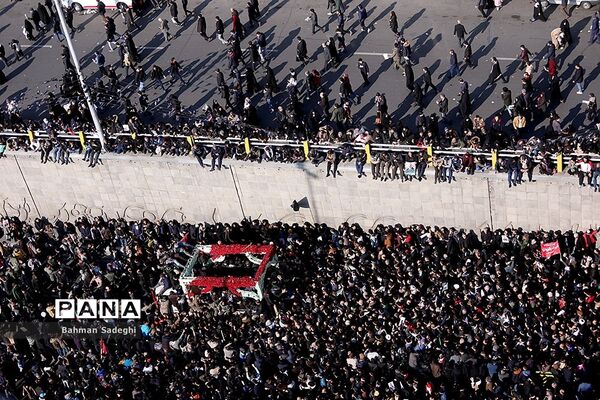 تشییع پیکر شهدای مقاومت در تهران-4