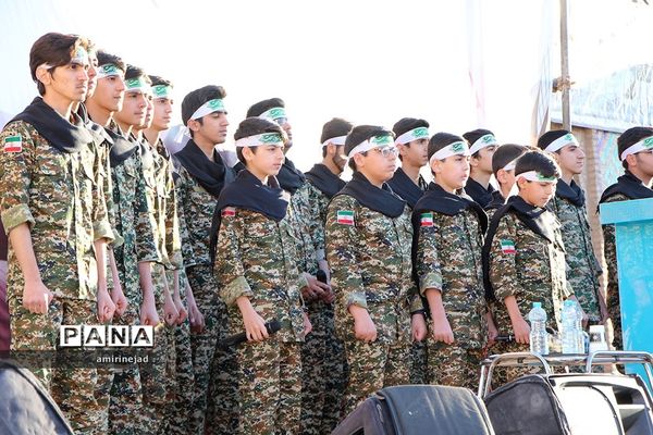 اجتماع بزرگ مردم و هیات‌های عزاداری یزد درسوگ شهید سلیمانی