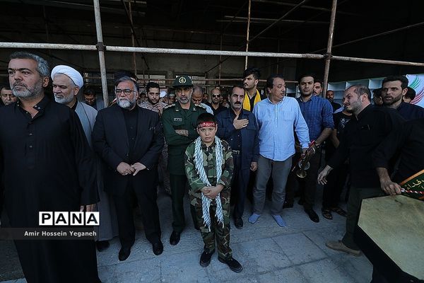 مراسم بزرگداشت شهید حاج قاسم سلیمانی و شهید ابو مهدی المهندس در جزیره کیش