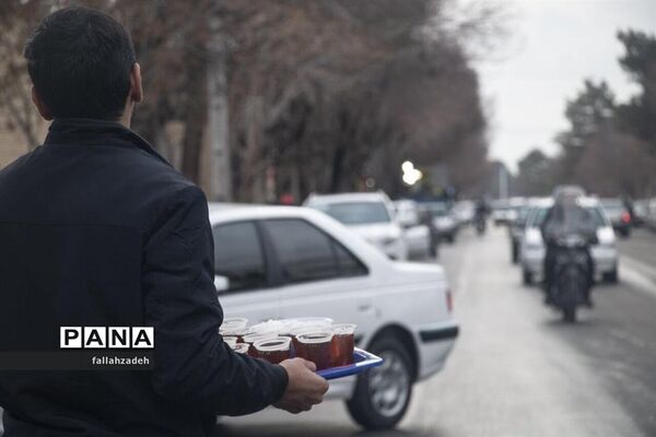 برپایی موکب «سپهبد شهید حاج قاسم سلیمانی» در ابرکوه