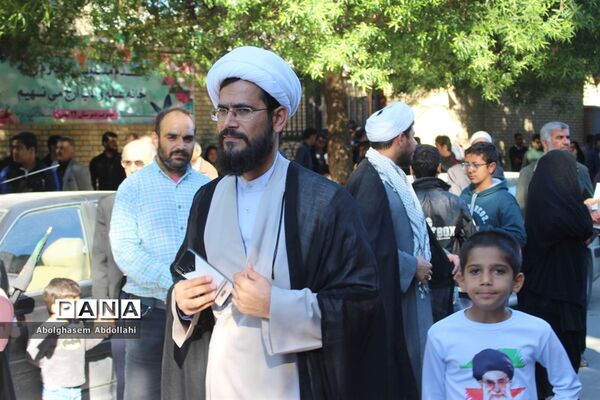 عزاداری مردم بوشهر در سوک سردار شهید قاسم سلیمانی و شهدای مقاومت
