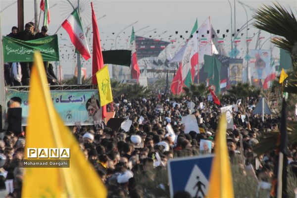 تشییع تاریخی پیکر سردار سلیمانی در قم -1