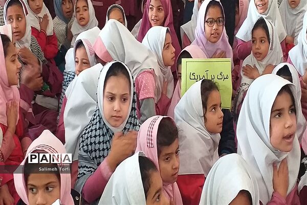 برگزاری مراسم گرامیداشت شهادت سردارحاج قاسم سلیمانی دردبستان فضیلت حمیدیه