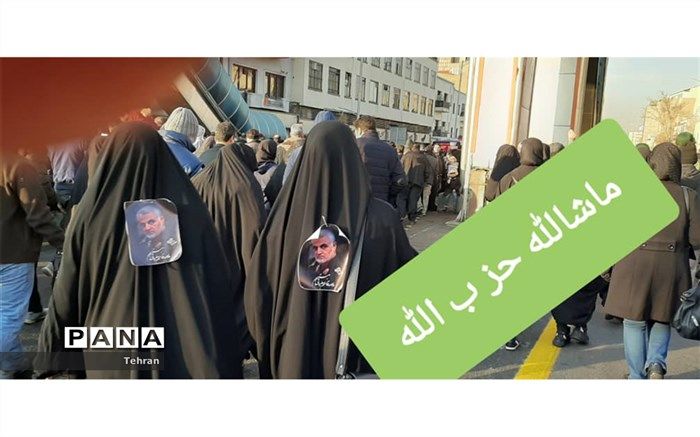 بدرقه نگین سلیمانی در حلقه دانش آموزان منطقه یک