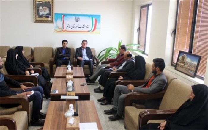 ششمین جلسه ستاد انتخابات شهرستان خاتم برگزار شد