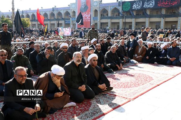 راهپیمایی عظیم مردم شیراز در پی شهادت سردار سپهبد قاسم سلیمانی