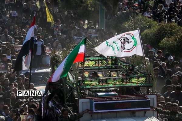 تشییع پیکر پاک شهید ابومهدی المهندس در آبادان و خرمشهر