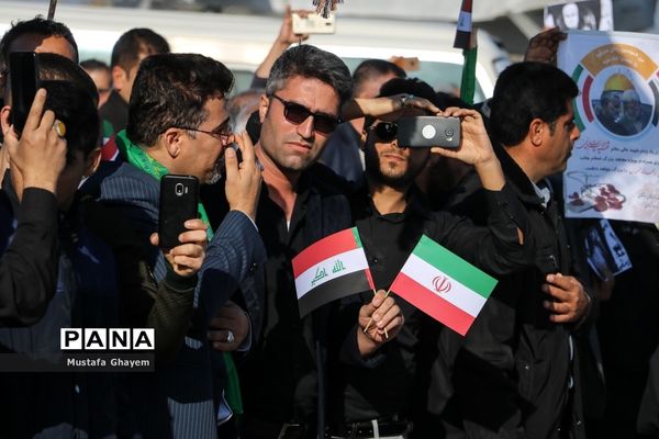 تشییع پیکر پاک شهید ابومهدی المهندس در آبادان و خرمشهر