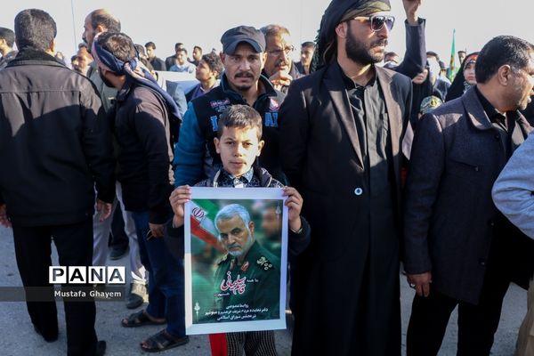 تشییع پیکر پاک شهید ابومهدی المهندس در آبادان و خرمشهر