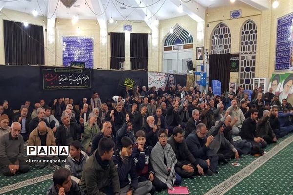 بزرگداشت شهادت سردار سپهبد پاسدار حاج قاسم سلیمانی در مساجد نی ریز