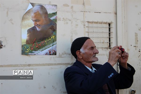 راهپیمایی مردم شیراز در مراسم بزرگداشت سردار شهید حاج قاسم سلیمانی