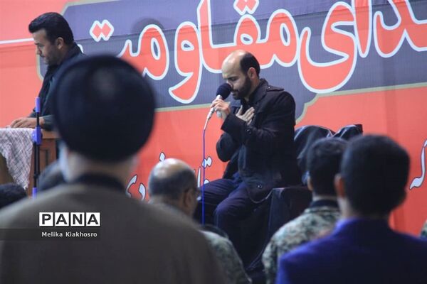 مراسم بزرگداشت شهید سردار سلیمانی در محمودآباد