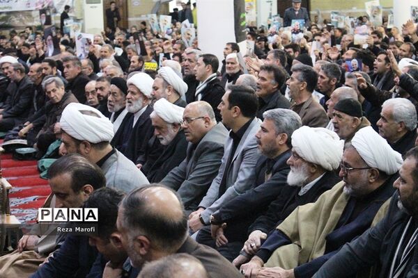 مراسم بزرگداشت شهادت سپهبد حاج قاسم سلیمانی در ارومیه