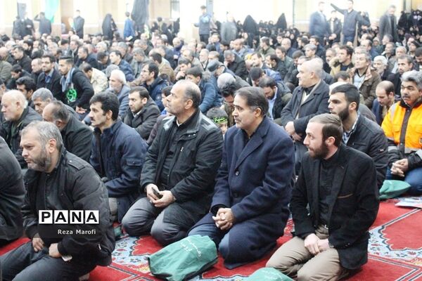 مراسم بزرگداشت شهادت سپهبد حاج قاسم سلیمانی در ارومیه