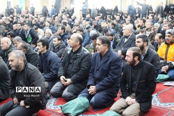 مراسم بزرگداشت شهادت سپهبد حاج قاسم سلیمانی در ارومیه