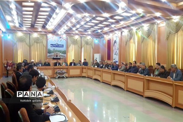 جلسه ستاد مدیریت بحران  شهرستان  دشتستان