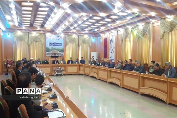 جلسه ستاد مدیریت بحران  شهرستان  دشتستان
