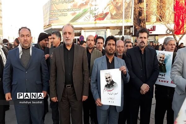 مراسم تشییع شهید قاسم سلیمانی در کرمان