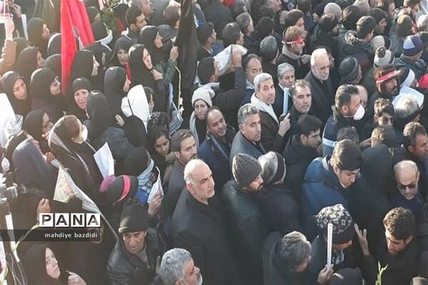 مراسم تشییع شهید قاسم سلیمانی در کرمان