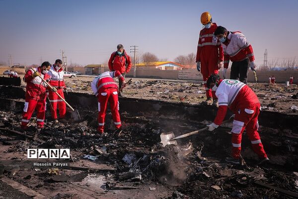 سقوط هواپیمای اوکراینی