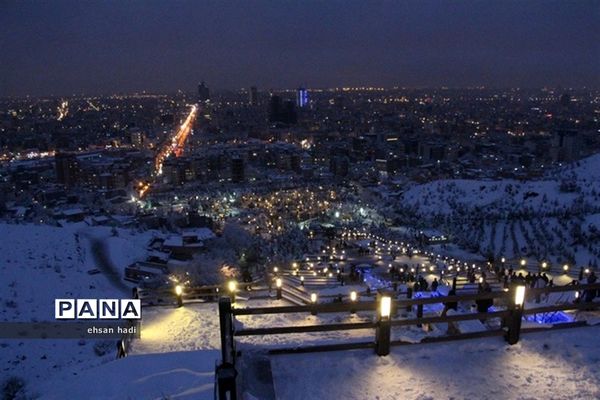 مشهد سفید پوش شد