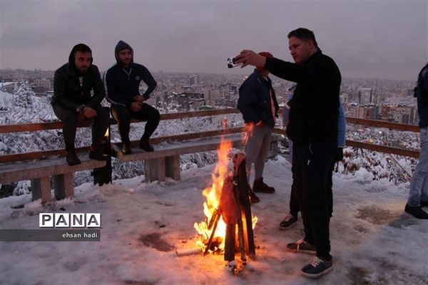 مشهد سفید پوش شد