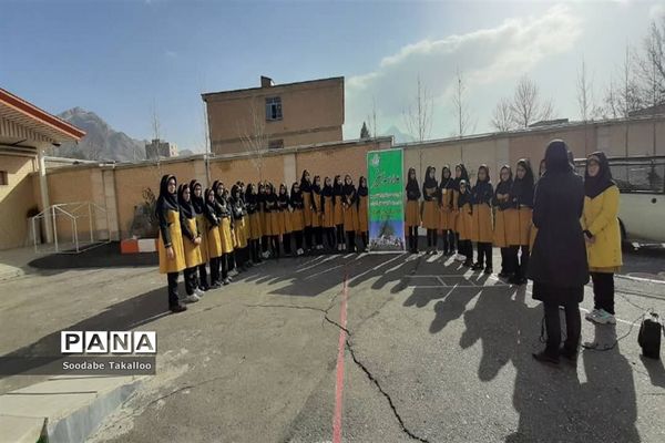 اجرای طرح مدرسه سبز در دبستان شاهد ٢ ملایر