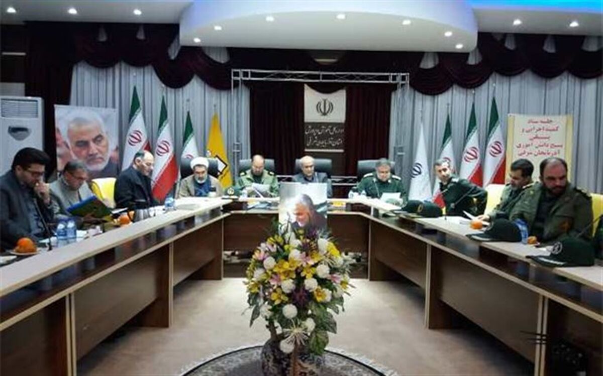 جلسه ستاد کمیته اجرایی و پشتیبانی بسیج دانش آموزی استان آذربایجان شرقی برگزار شد