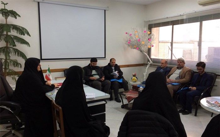 نشست کارگروه پرورشی منطقه یک وانجمن اسلامی دانش آموزان