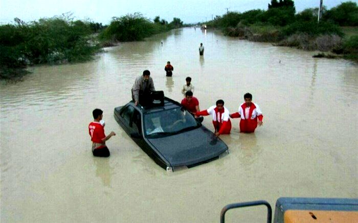 آمادگی هلال احمر گیلان برای جمع آوری کمک های مردمی به سیل زدگان