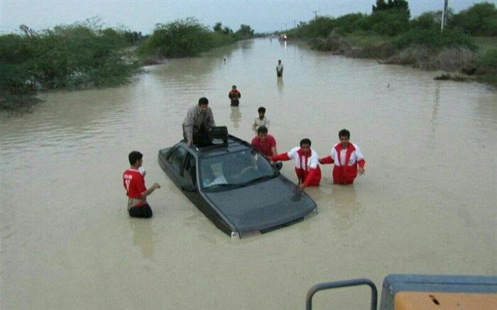 آخرین وضع محورهای منتهی به مناطق سیل‌زده