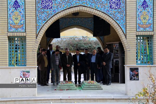 بازدید معاونت دانشگاه علوم پزشکی تهران  و نماینده وزرات بهداشت از دانشگاه آزاد واحد شهرقدس