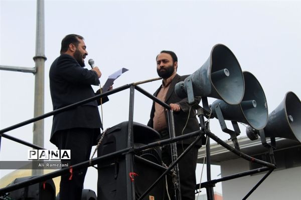 راهپیمایی حمایت از اقتدار جمهوری اسلامی در قائم‌شهر