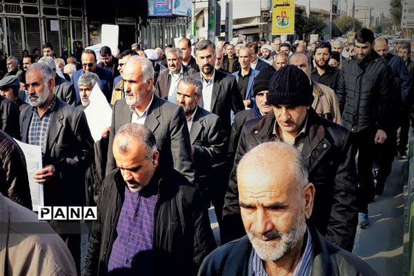 راهپیمایی در حمایت از اقتدار و صلابت نظام مقدس جمهوری اسلامی