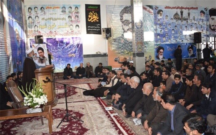 آیین گرامیداشت سردار سلیمانی و شهید سقوط هواپیمای اوکراین در بهاباد برگزارشد