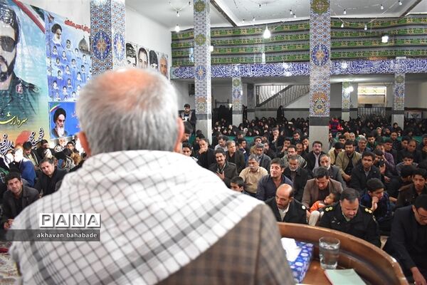 گرامیداشت سردار شهید سلیمانی و دانشجوی شهید امیرحسین قربانی بهابادی در روستای  بنستان بهاباد