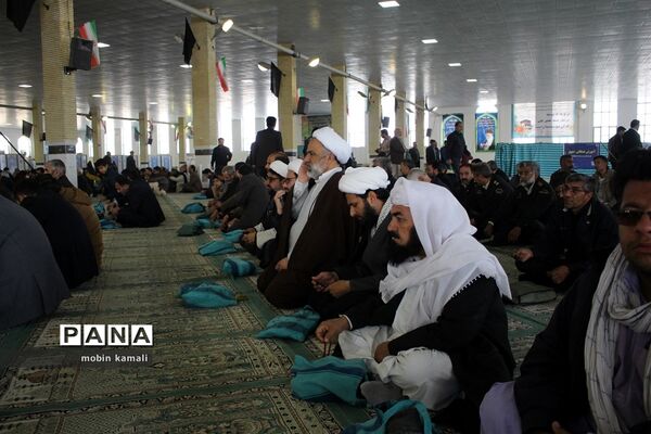 مراسم یادبود سپهبد شهید حاج قاسم سلیمانی در مصلی قدس زاهدان