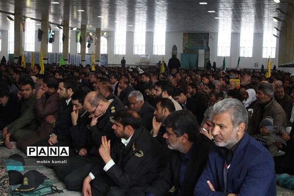 مراسم یادبود سپهبد شهید حاج قاسم سلیمانی در مصلی قدس زاهدان